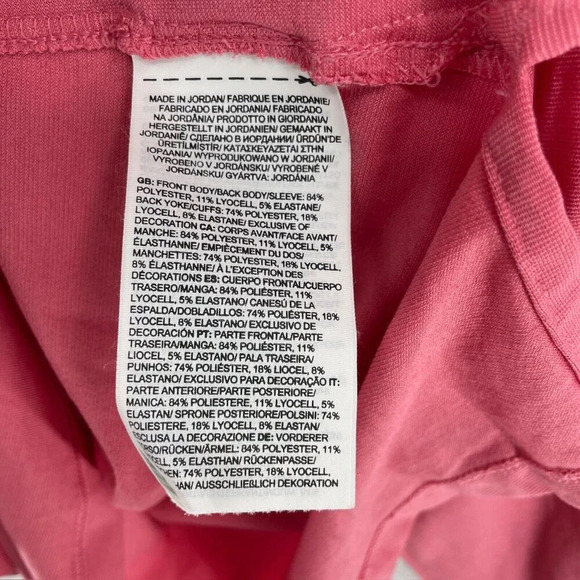 The North Face Shirt Women's Sz XS Pink Round Neck Athletic Pullover Long Sleeve - Picture 9 of 10